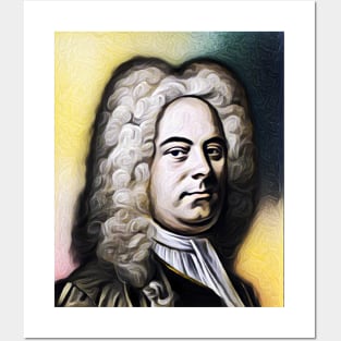 George Frideric Handel Yellow Portrait | George Frideric Handel Artwork 7 Posters and Art